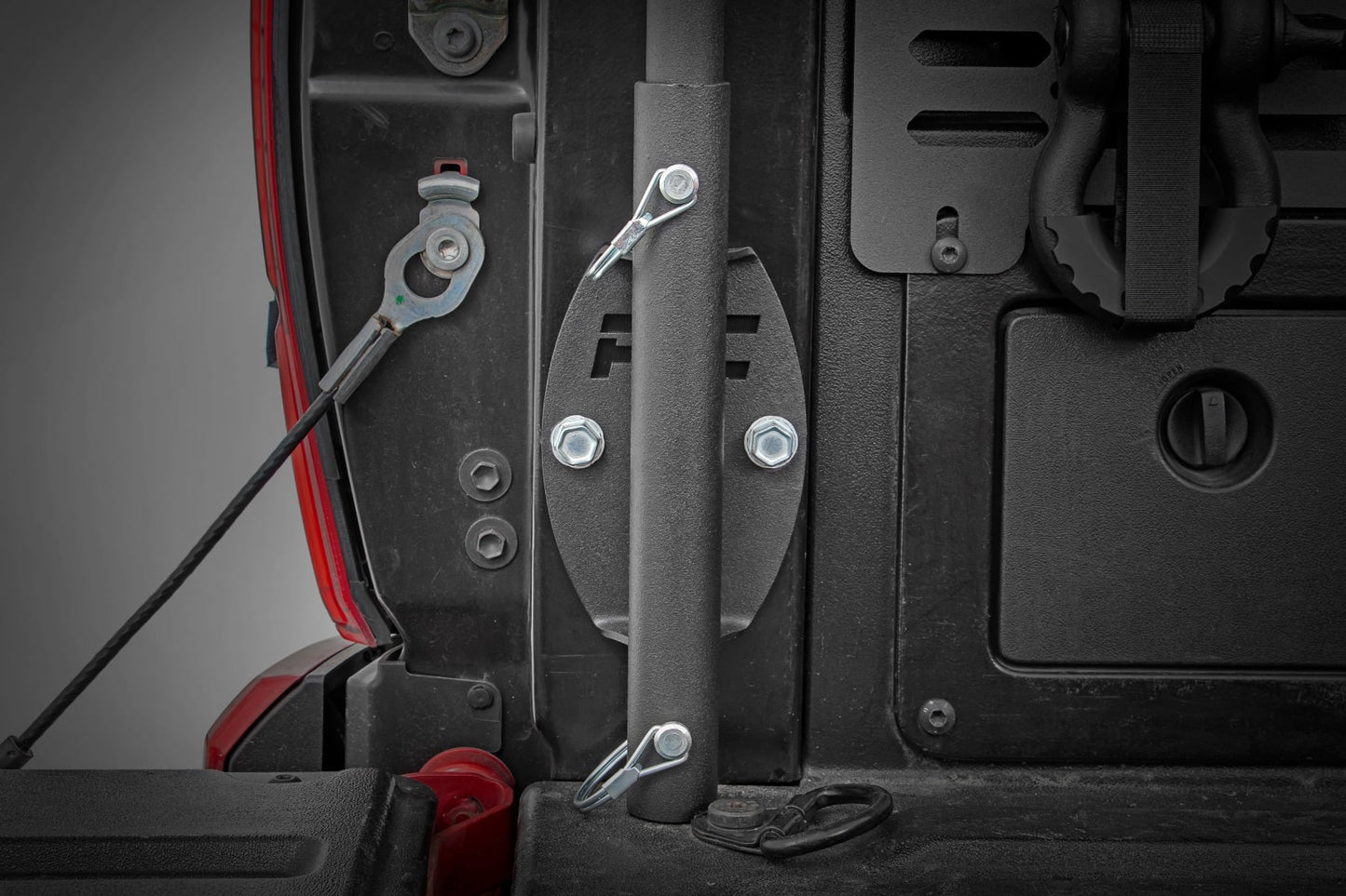 Flag Pole Holder | Bed Rail | w/ Flag - Image 3