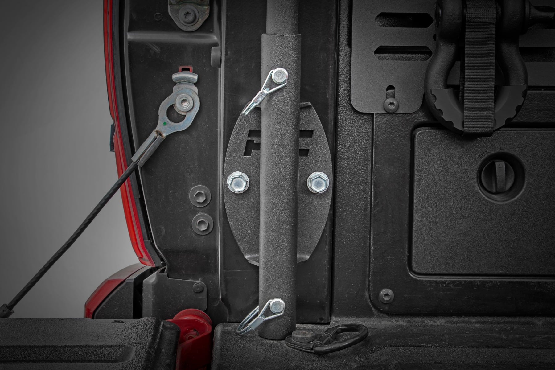 Flag Pole Holder | Bed Rail | w/ Flag - Image 3