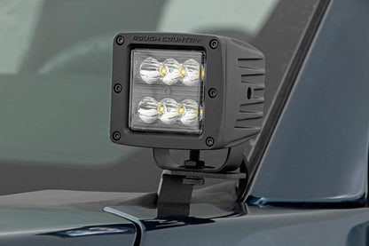 LED Light Pair | Ditch Mount | 2" Black DRL | Ford F-150 (15-26)/F-150 Lightning (22-26) - Image 2