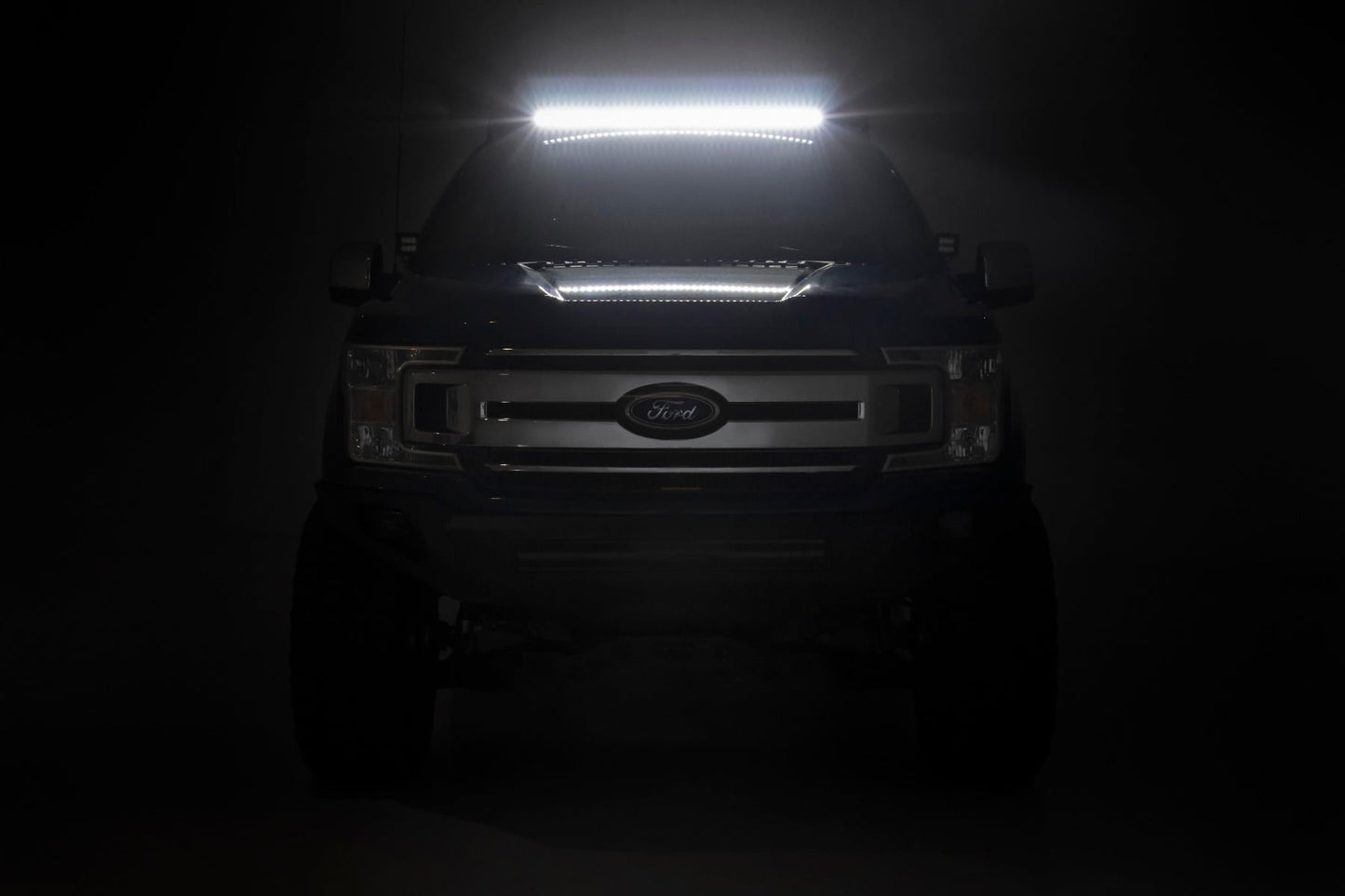Roof Rack | FR 40 Inch Single Row BLK LED | Ford F-150 2WD/4WD (2015-2018) - Image 6