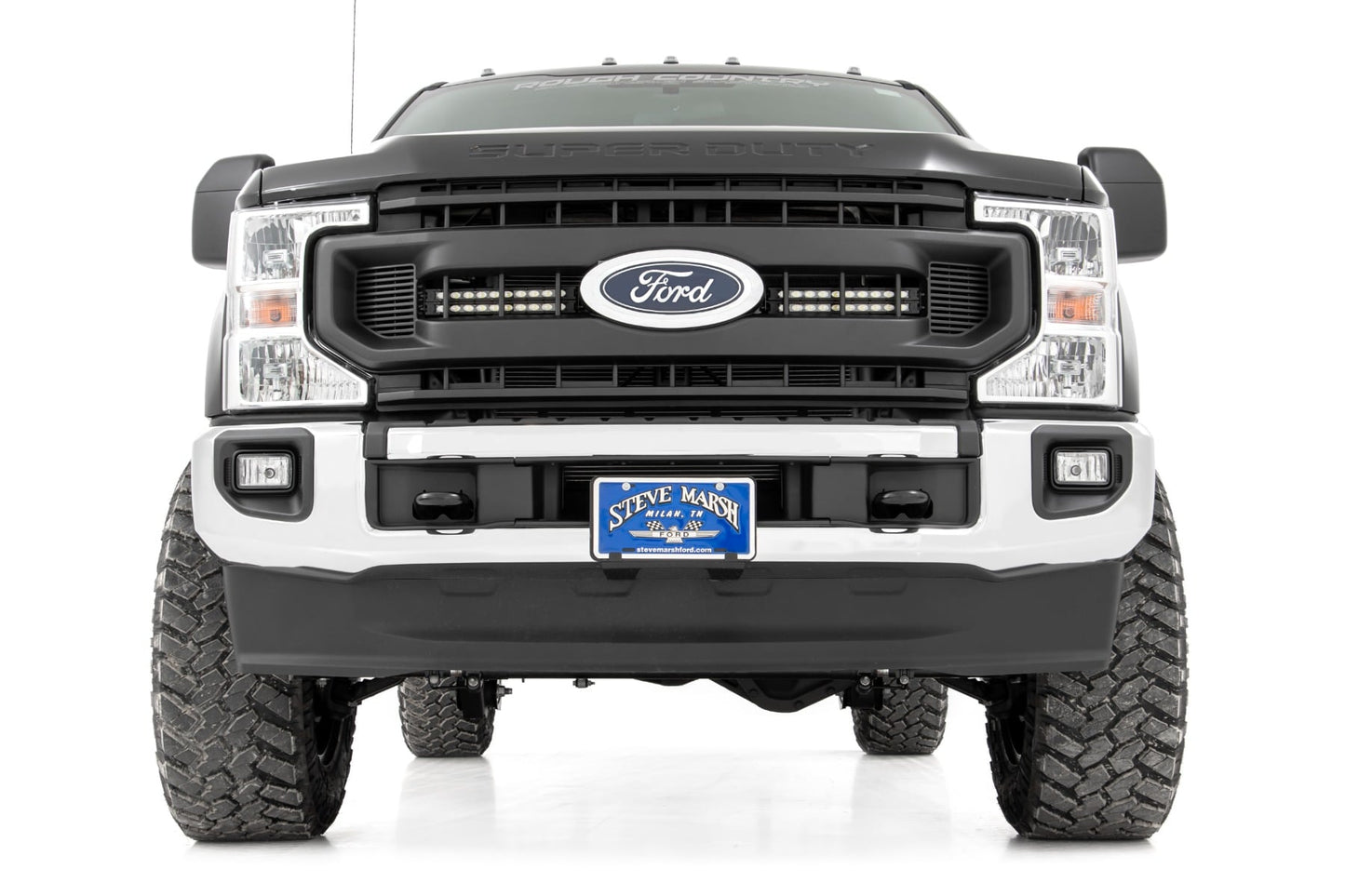 LED Light Kit | Grille Mount | 10 Inch Black | Slimline | Ford F-250 Super Duty (20-22) - Image 2