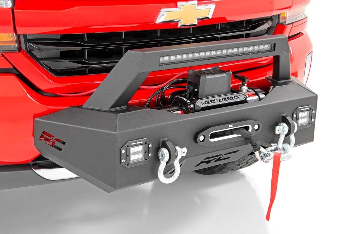 EXO Winch Mount Kit | Chevy Silverado 1500 2WD/4WD (2007-2018 & Classic) - Image 2