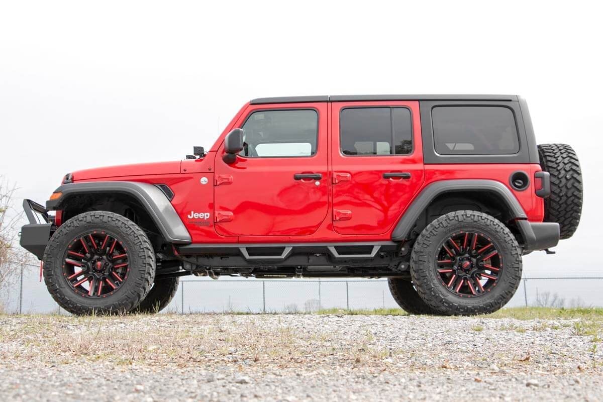 Contoured Drop Steps | 4 Door | Jeep Wrangler JL (21-25)/Wrangler Unlimited (18-26) - Image 4