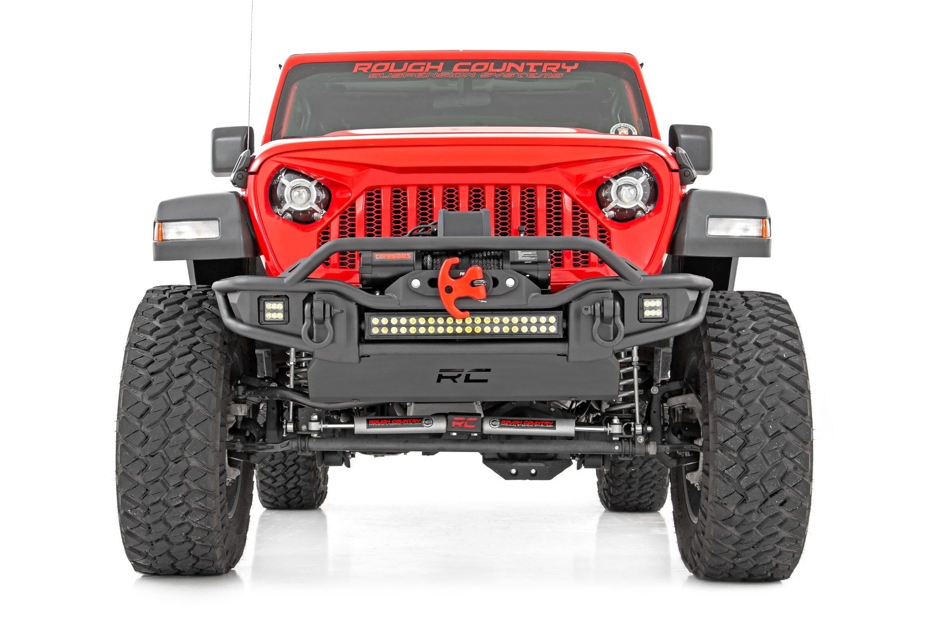 3.5 Inch lift Kit | C/A Drop | FR D/S | Jeep Wrangler Unlimited 4WD (24-26) - Image 3