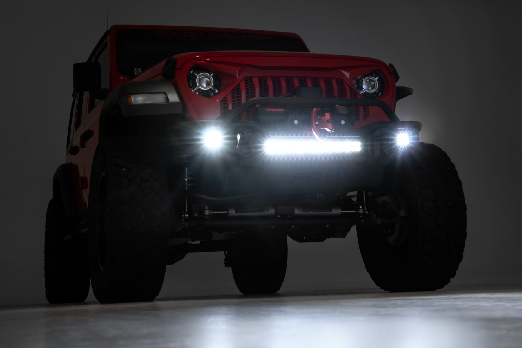 Front Winch Bumper | Tubular | Skid Plate | Jeep Gladiator JT/Wrangler JK & JL/Wrangler Unlimited - Image 4