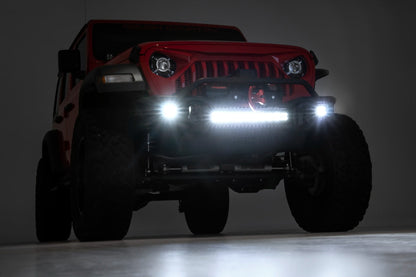 Front Winch Bumper | Tubular | Skid Plate | Jeep Gladiator JT/Wrangler JK & JL/Wrangler Unlimited - Image 4