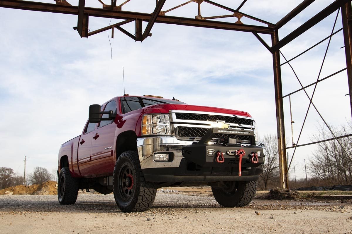EXO Winch Mount Kit | Chevy Silverado 2500 HD/3500 HD 2WD/4WD (2011-2019) - Image 2