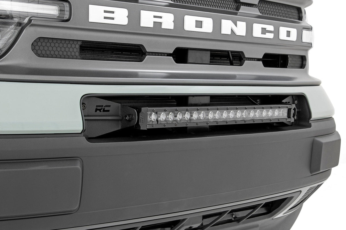 20 Inch Black Series LED Light Bar | Single Row - Image 4