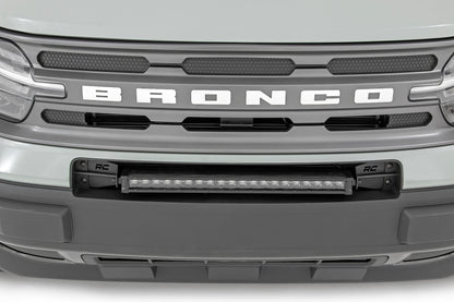 LED Light Kit | Bumper Mount | 20" Black Single Row | Ford Bronco Sport (21-26) - Image 5