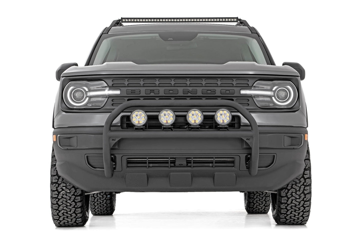 Nudge Bar | 4 Inch Round Led (x4) | Ford Bronco Sport 4WD (2021-2024) - Image 3