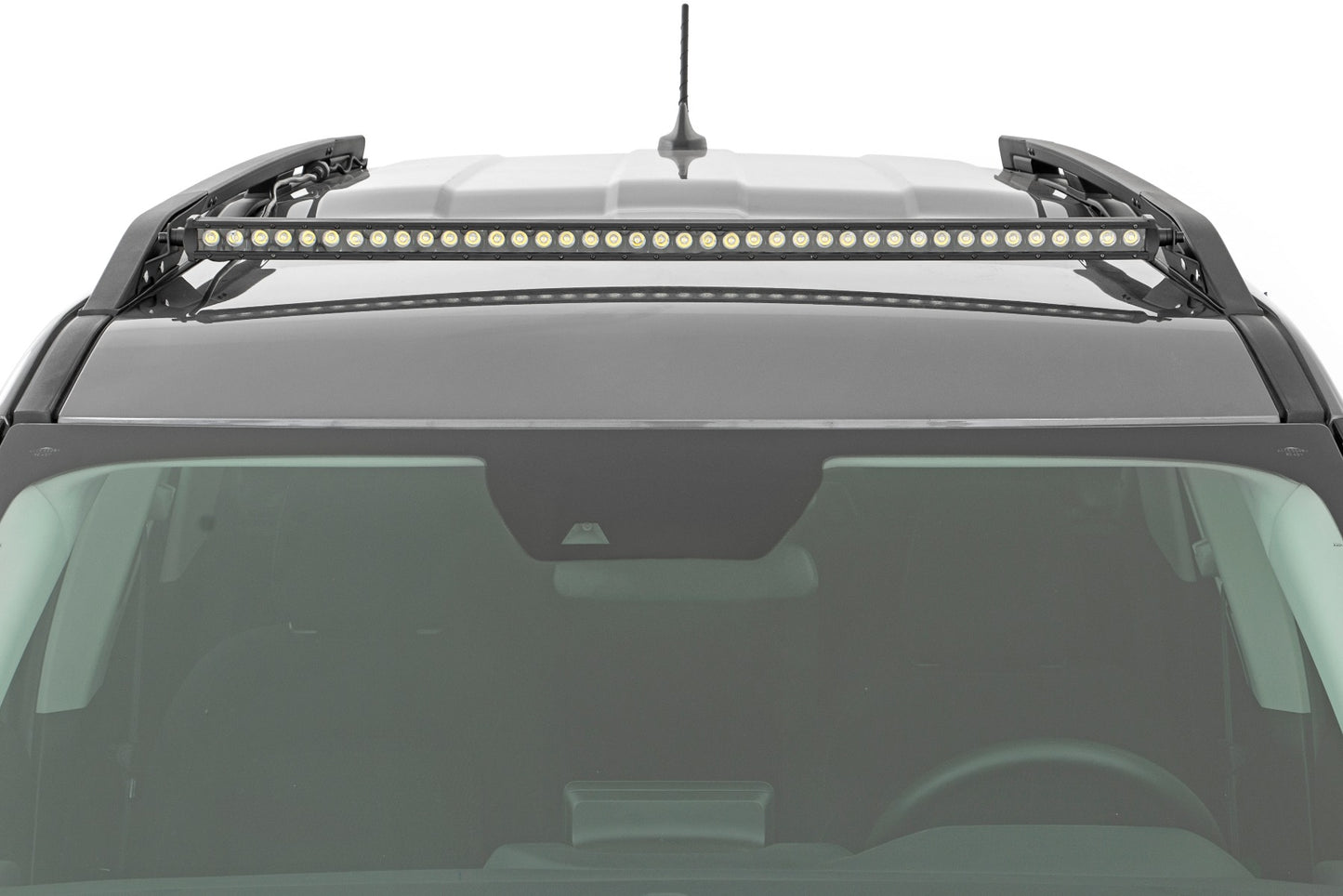 LED Light Kit | Roof Rack Mount | 40" Black Single Row | Ford Bronco Sport (21-26) - Image 4