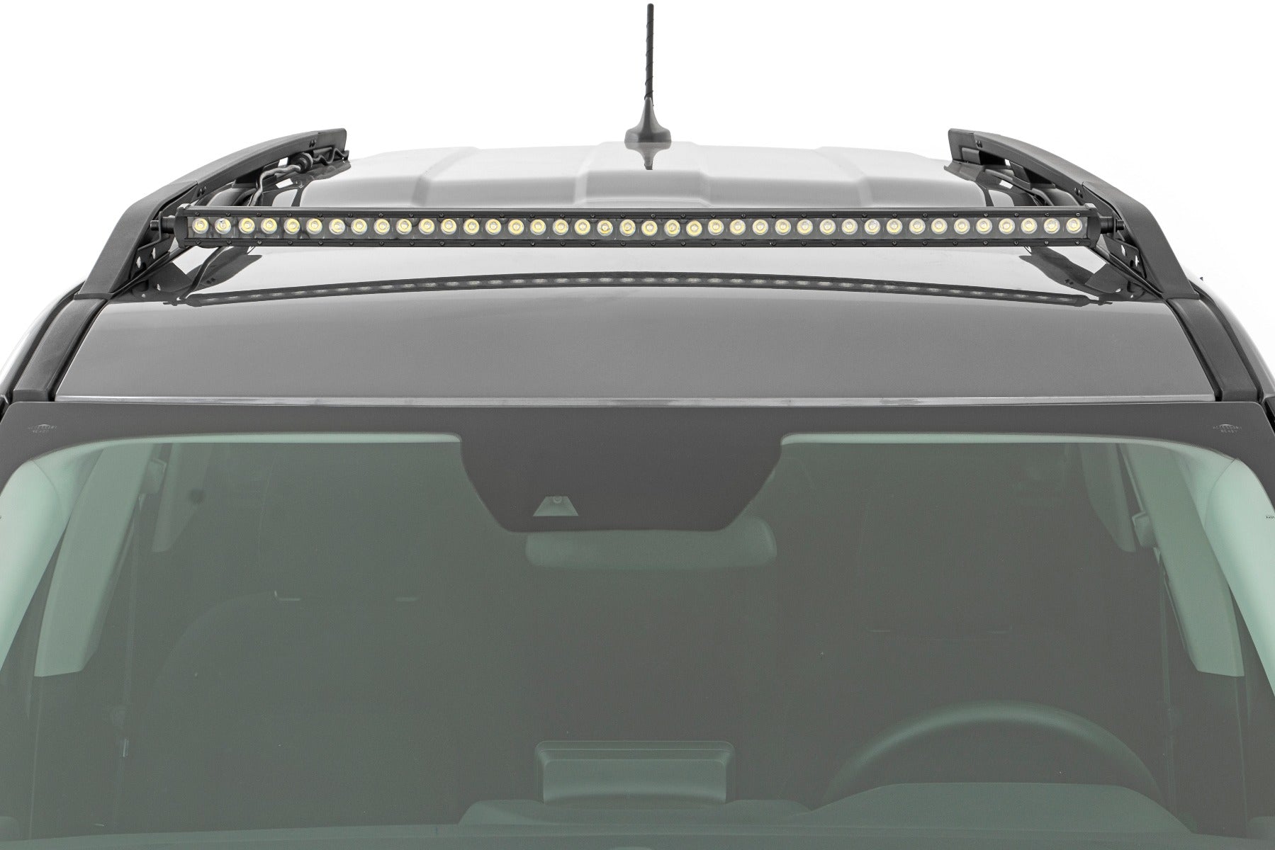 LED Light Kit | Roof Rack Mount | 40" Black Single Row | Ford Bronco Sport (21-26) - Image 4