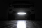 LED Light Kit | Bumper Mount | 20" Chrome Dual Row | Amber DRL | Jeep Grand Cherokee WK2 (11-20) - Image 5