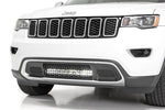 LED Light Kit | Bumper Mount | 20" Chrome Dual Row | Amber DRL | Jeep Grand Cherokee WK2 (11-20) - Image 2