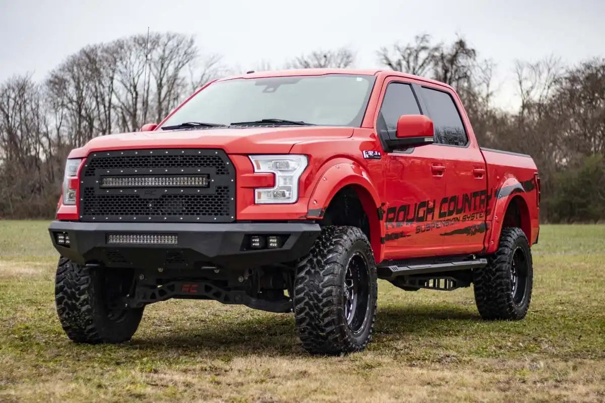 HD2 RUNNING BOARDS CREW CAB | FORD F-150/LIGHTNING/F-250/F-350/RAPTOR (15-23)