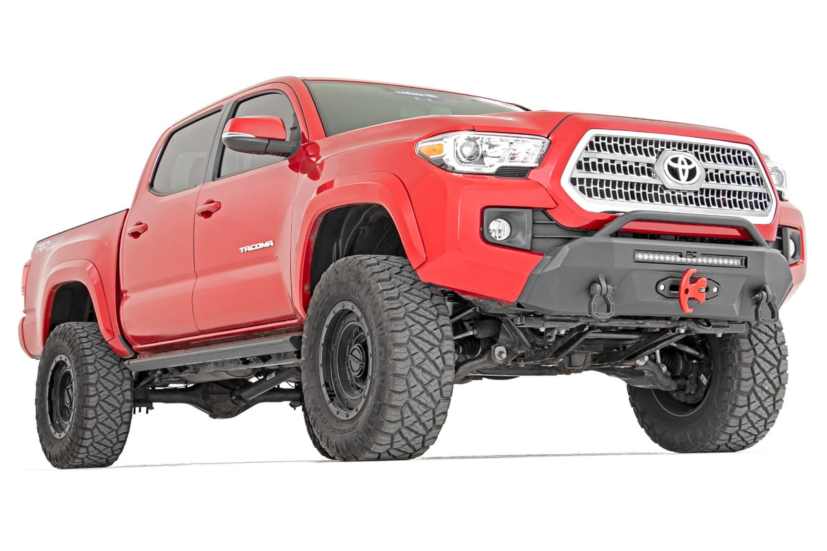 Front Bumper | Hybrid | 9500-Lb Pro Series Winch | Synthetic Rope | Toyota Tacoma (16-23) - Image 3