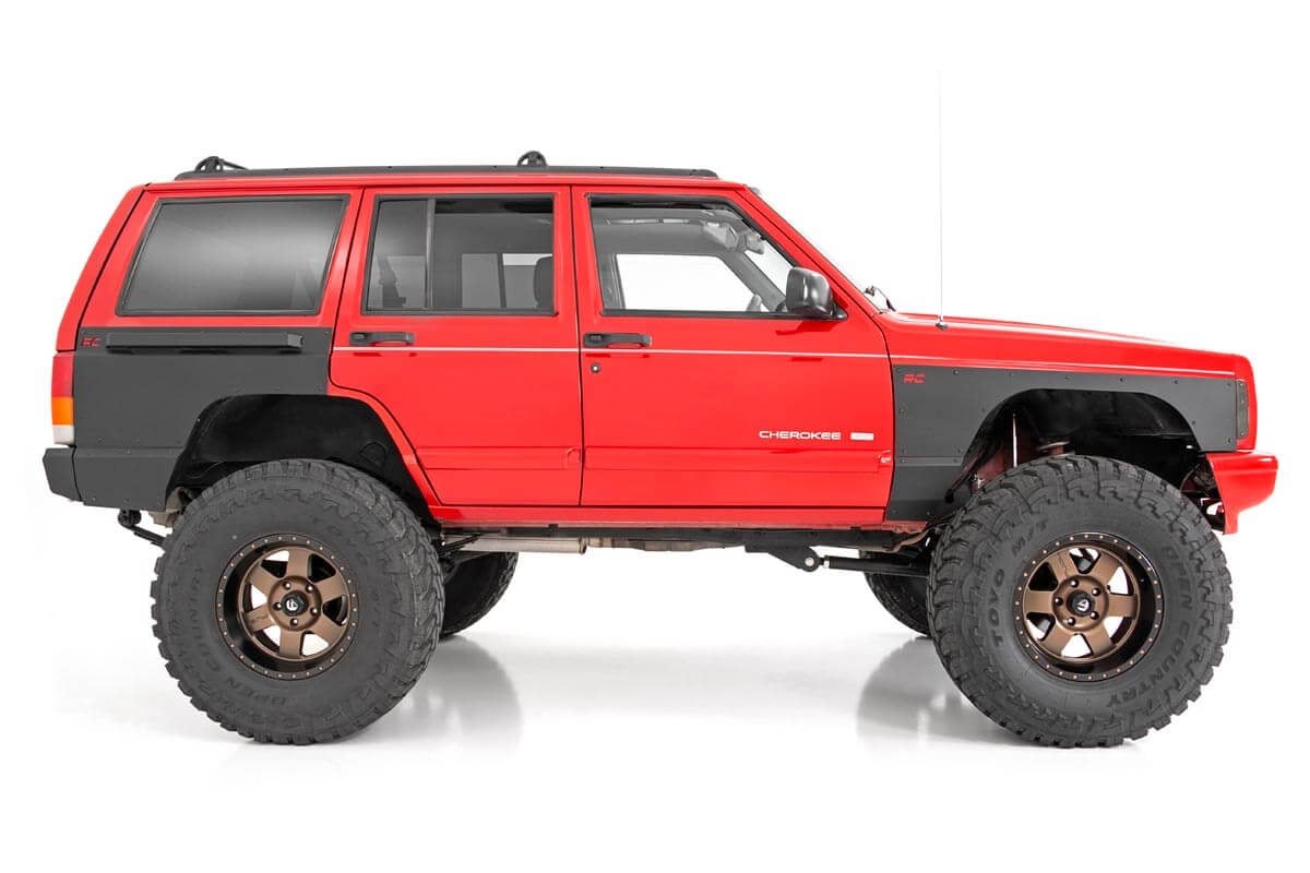 Fender & Quarter Panel Armor | Front | Combo | Jeep Cherokee XJ (97-01) - Image 3