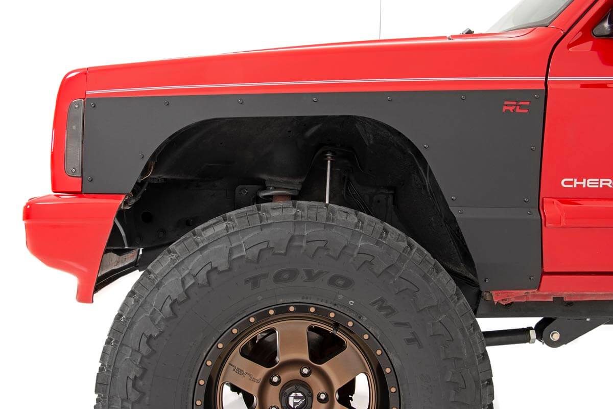 Fender & Quarter Panel Armor | Front | Combo | Jeep Cherokee XJ (97-01) - Image 2