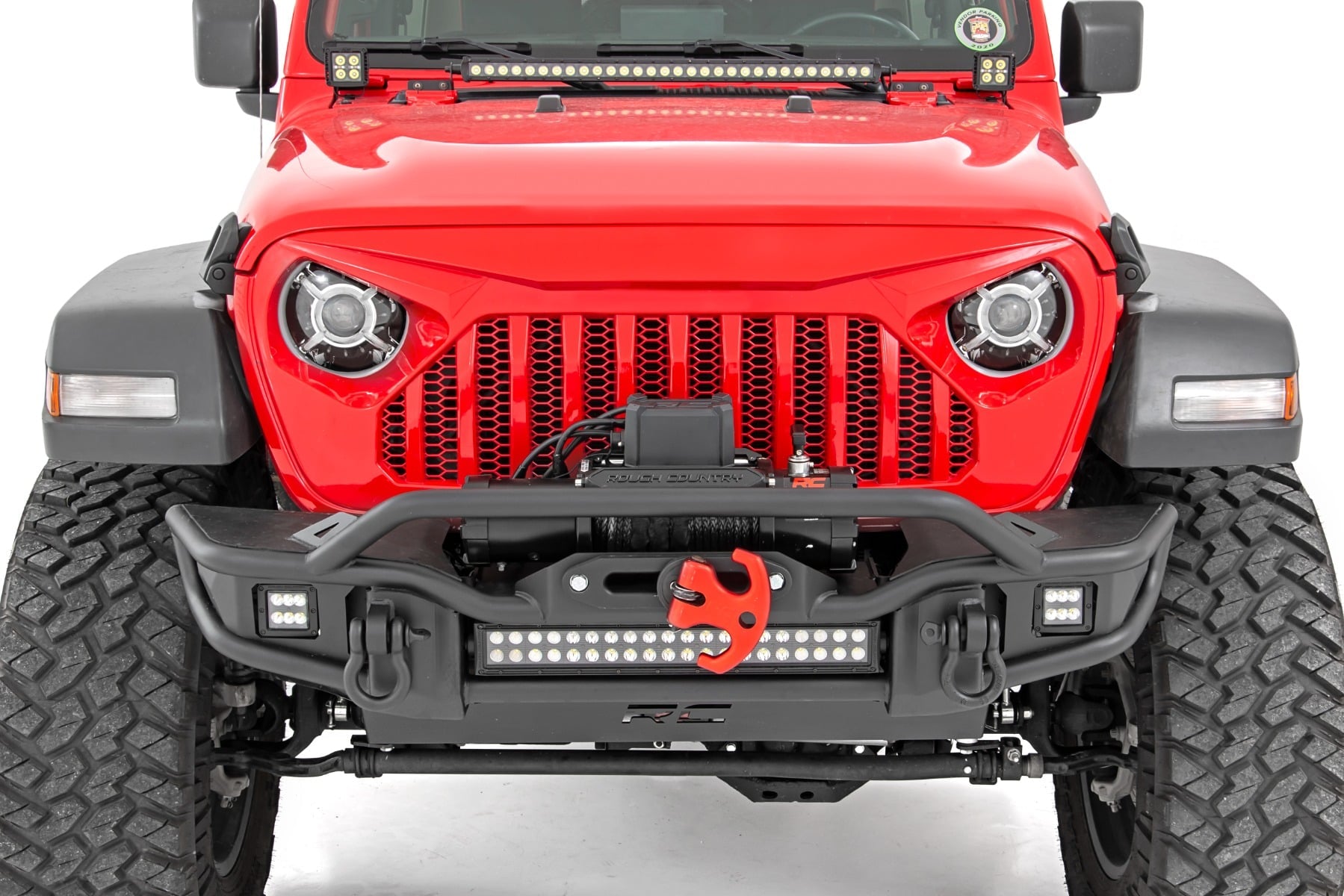 9 Inch DRL Halo LED Headlights | DOT Approved | Jeep Gladiator JT/Wrangler JL (18-26) - Image 2