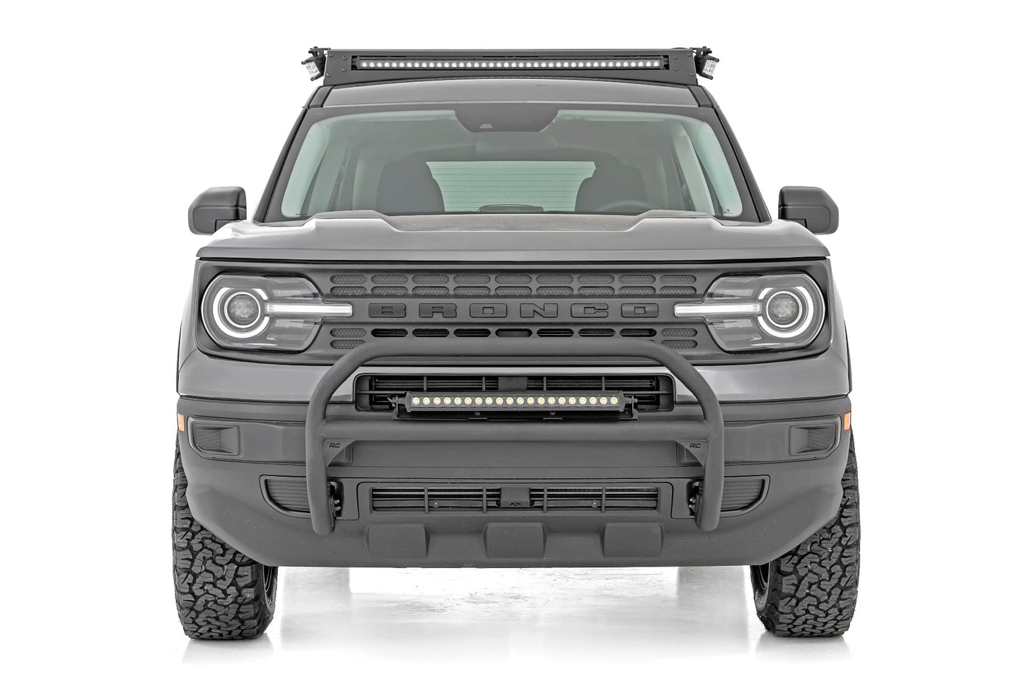 LED Light Kit | Roof Rack Mount | 40" Black Single Row | Ford Bronco Sport (21-26) - Image 5