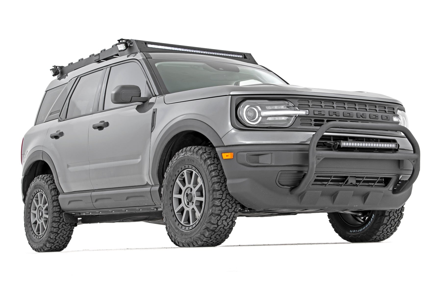 Nudge Bar | 20 Inch Black Single Row LED | Ford Bronco Sport 4WD (2021-2024) - Image 4