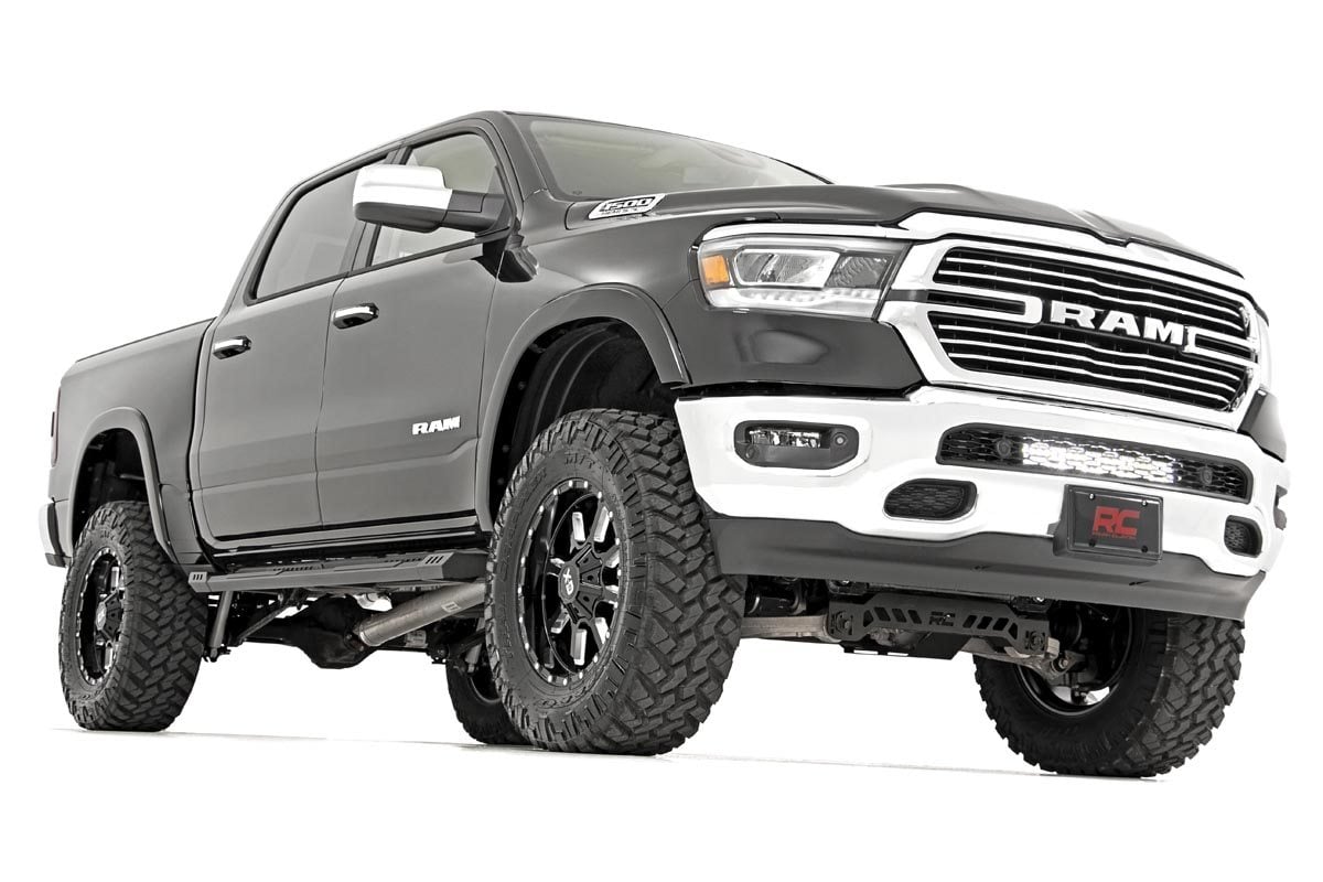 LED Light Kit | Bumper Mount | 20" Chrome Dual Row | White DRL | Ram 1500 (19-24) - Image 4