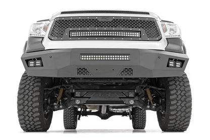 Mesh Grille | 30" Dual Row LED | Black | Amber DRL | Toyota Tundra (14-17) - Image 3