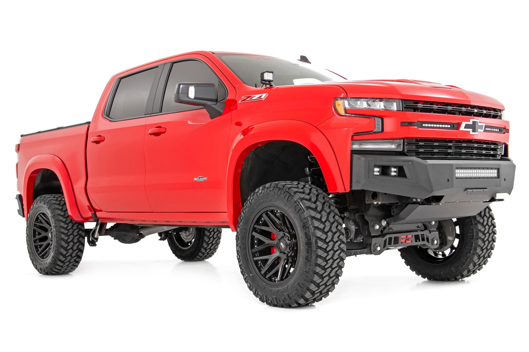 Rough Country 95 Series Wheel | One-Piece | Gloss Black | 20x10 | 8x170 | -19mm - Image 5