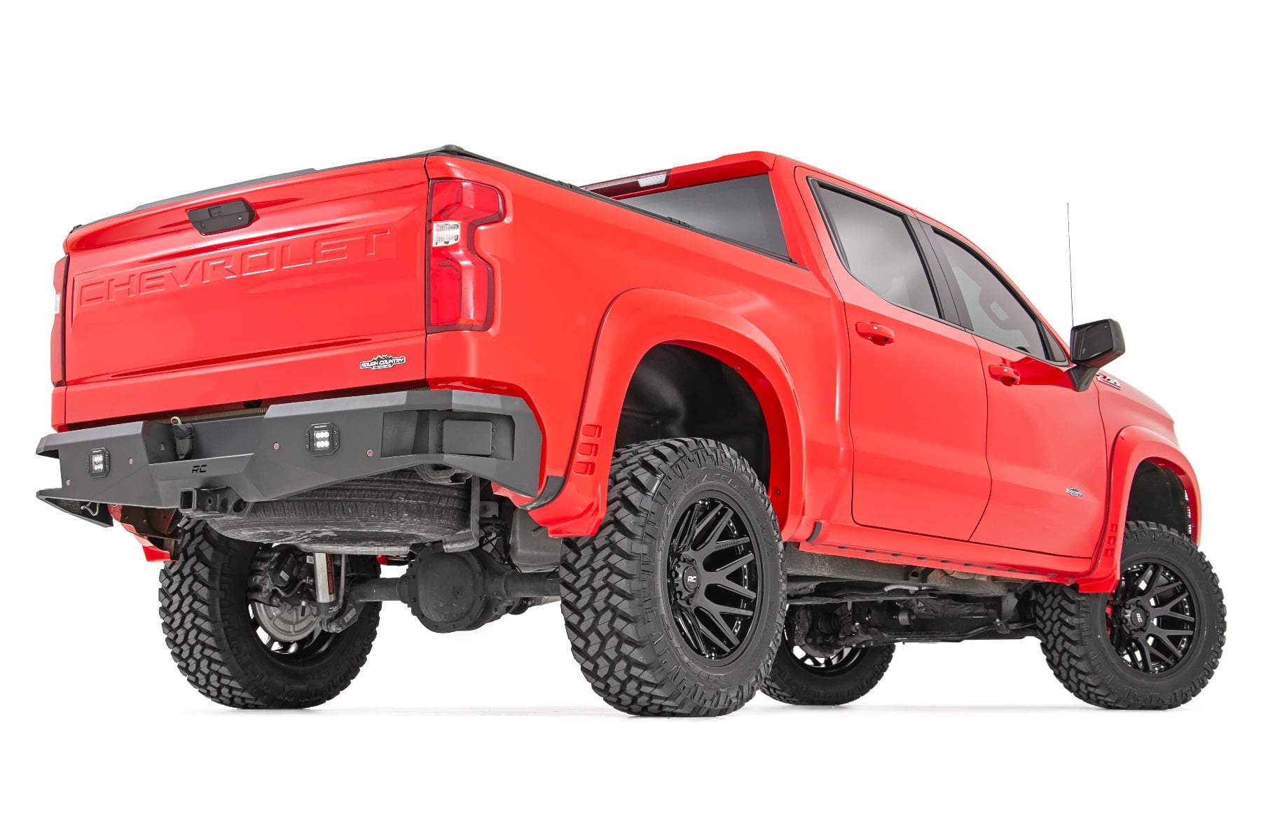Rough Country 95 Series Wheel | One-Piece | Gloss Black | 20x10 | 6x5.5 | -25mm - Image 6