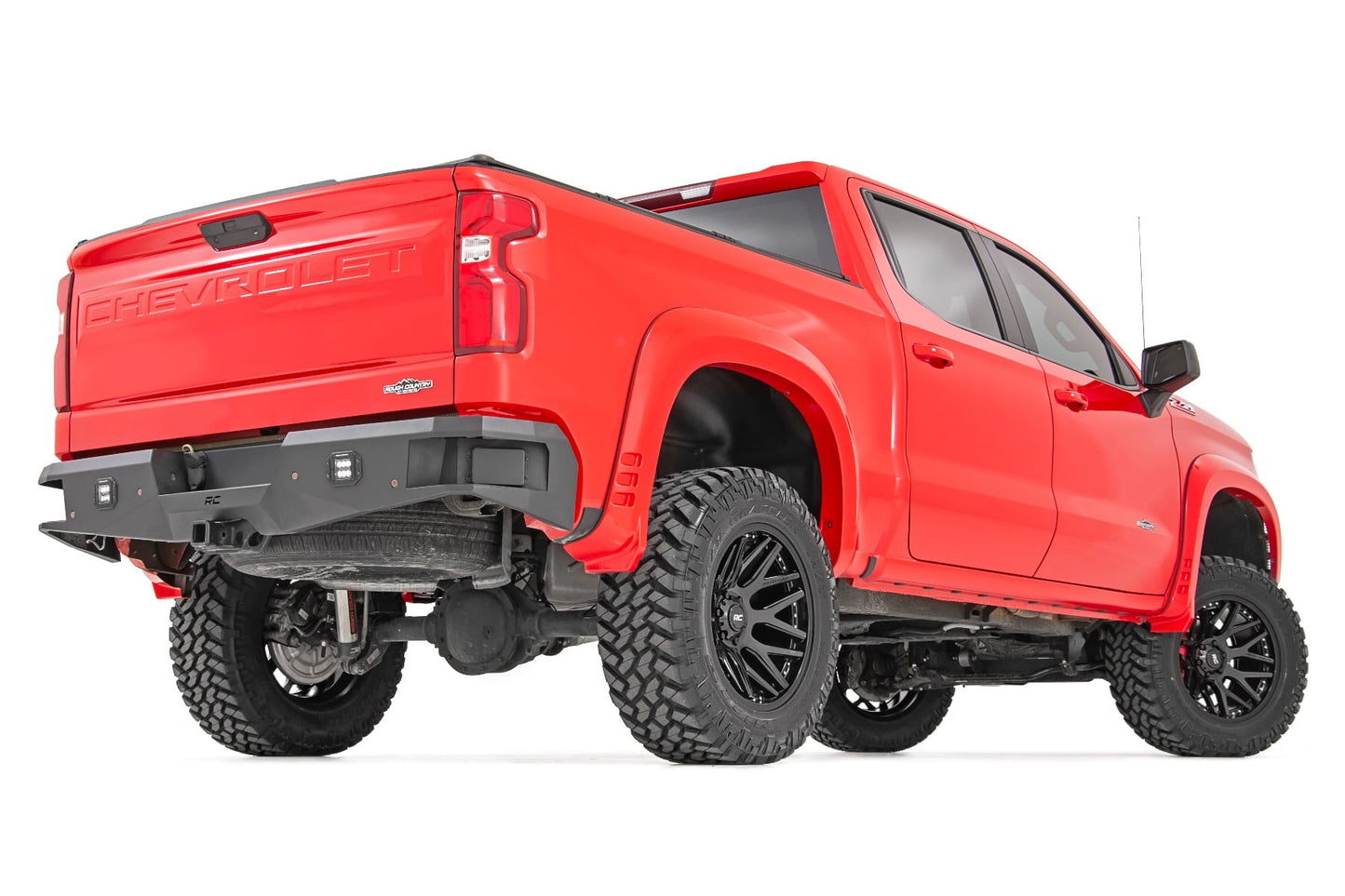 Rough Country 95 Series Wheel | One-Piece | Gloss Black | 20x10 | 5x5 | -19mm - Image 6