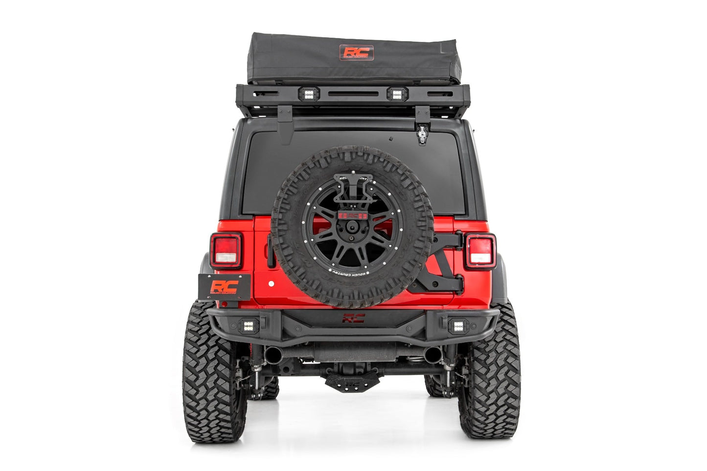 Roof Top Tent | Rack Mount | 12 Volt Accessory w/Ladder Extension & LED Light Kit - Image 4