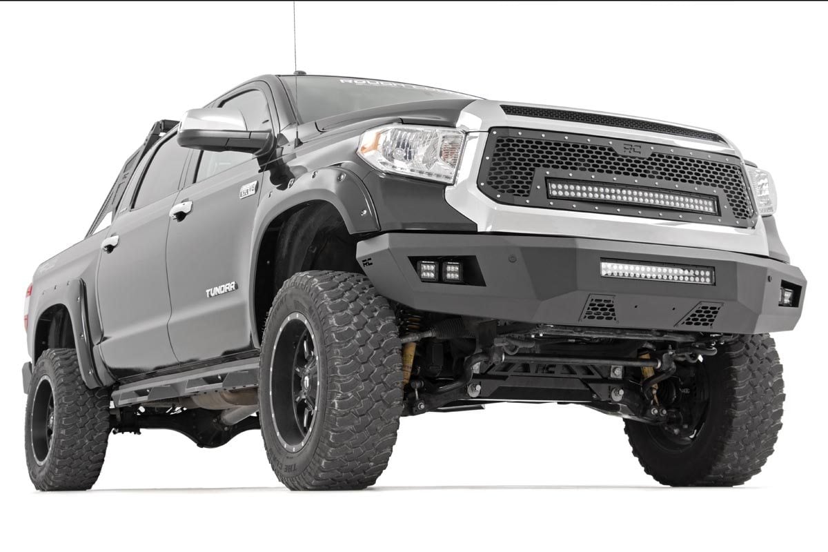 Mesh Grille | 30" Dual Row LED | Black | Toyota Tundra 2WD/4WD (2014-2017) - Image 4
