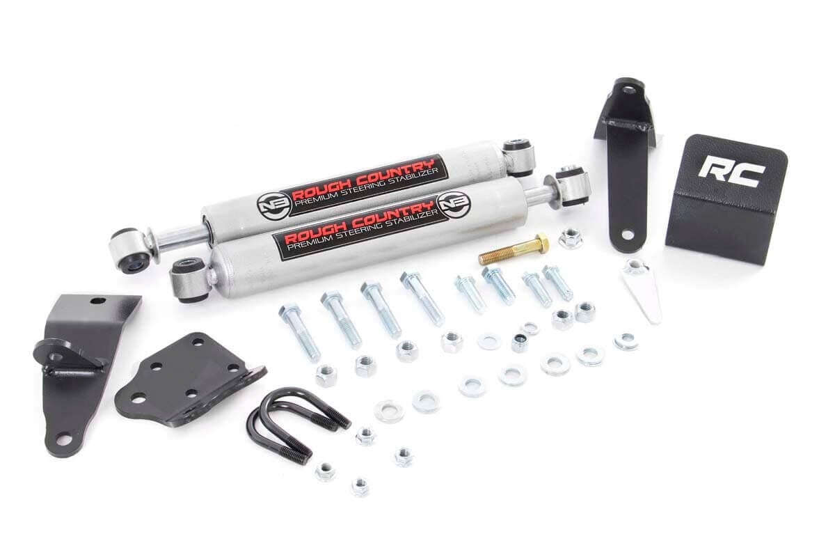 N3 Steering Stabilizer | Dual | 2-8 Inch Lift | Ram 2500 (03-13)/3500 (11-12) - Image 3
