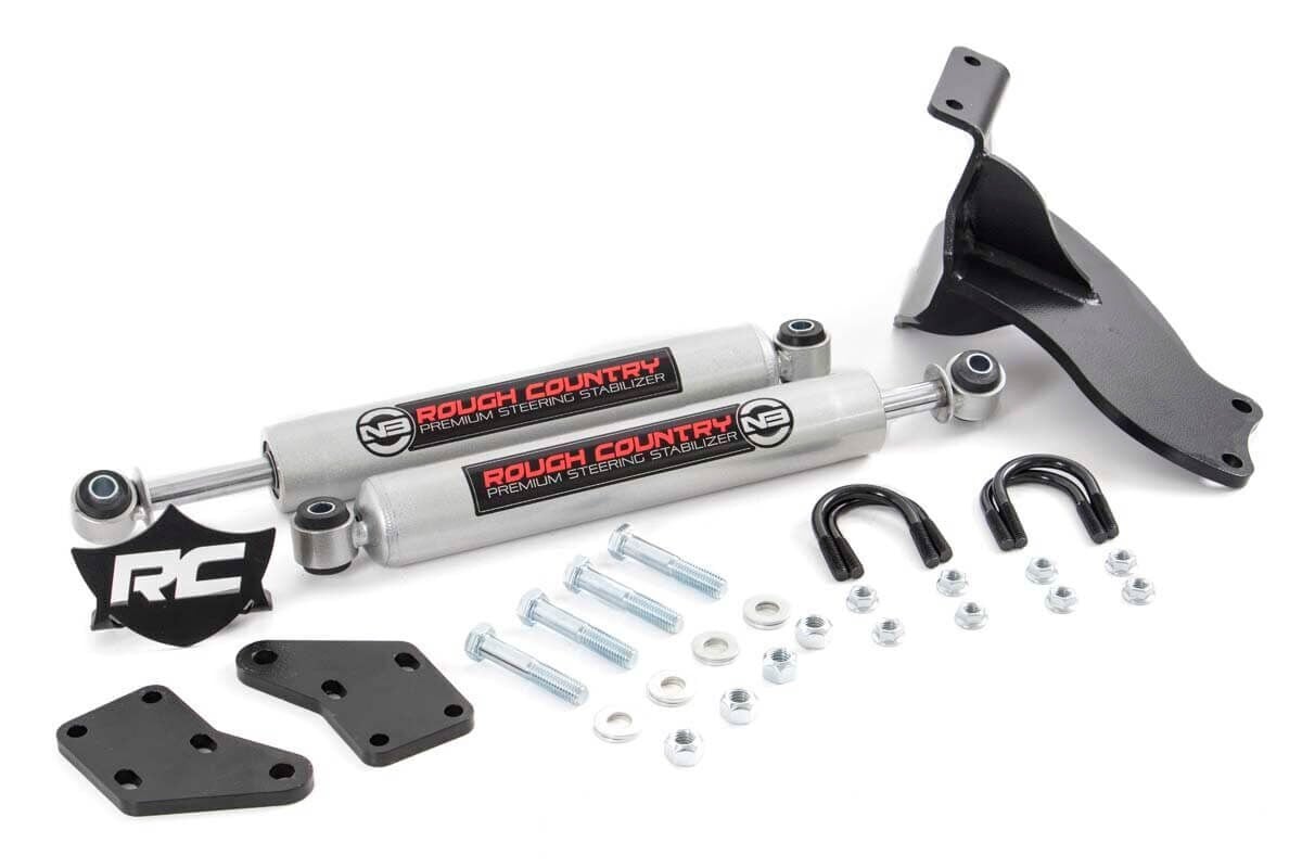 N3 Steering Stabilizer | Dual | 2.5-8 Inch Lift | Ram 2500 (14-26)/3500 (13-26) - Image 2