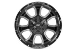Rough Country 93 Series Wheel | One-Piece | Machined Black | 20x10 | 6x5.5/6x135 | -18mm - Image 2