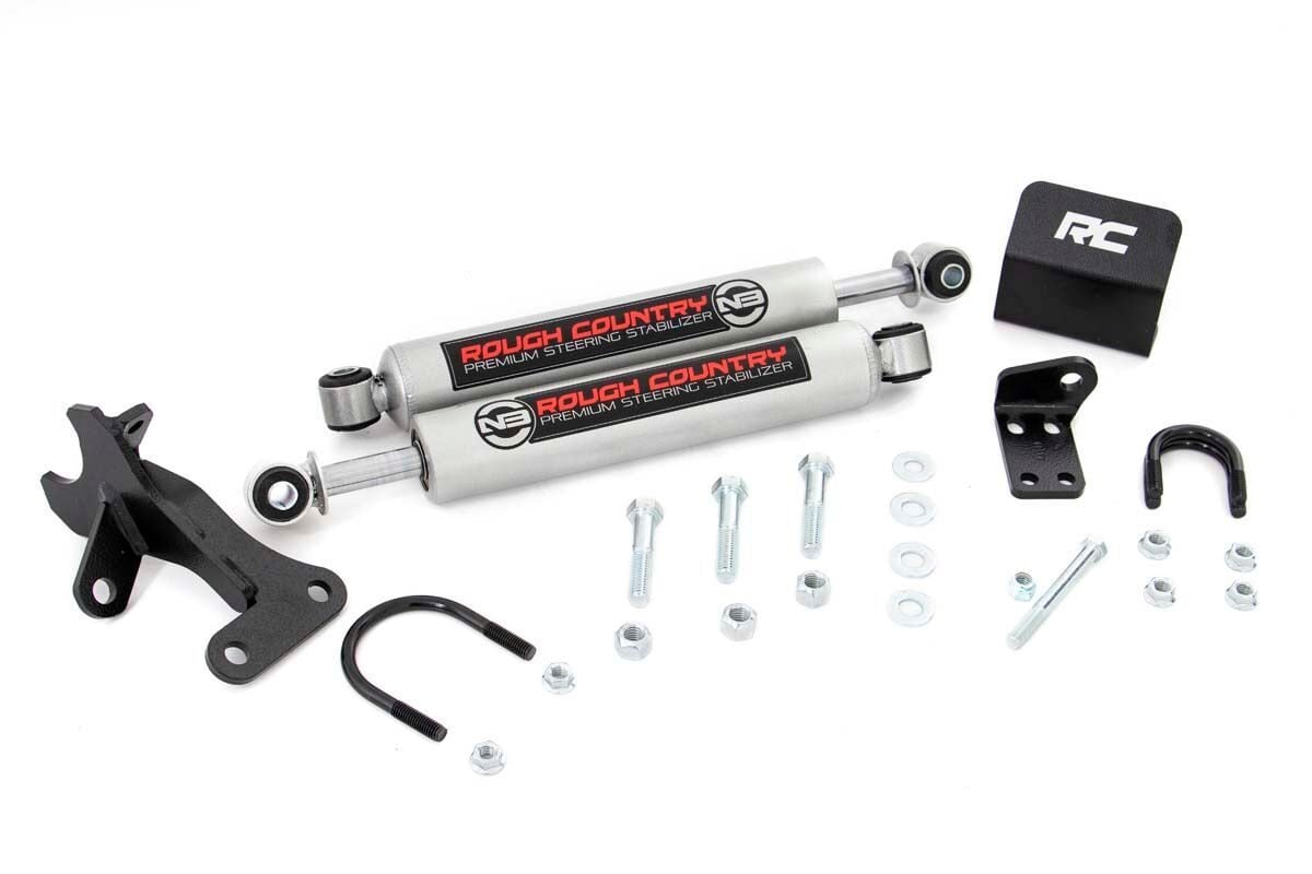 N3 Steering Stabilizer | Dual | 4 Inch Lift | Jeep Grand Cherokee WJ (99-04) - Image 2