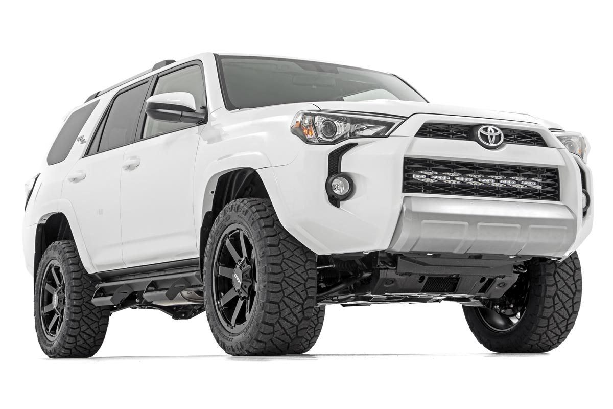 LED Light Kit | Bumper Mount | 30" Black Dual Row | White DRL | Toyota 4Runner (14-20) - Image 4