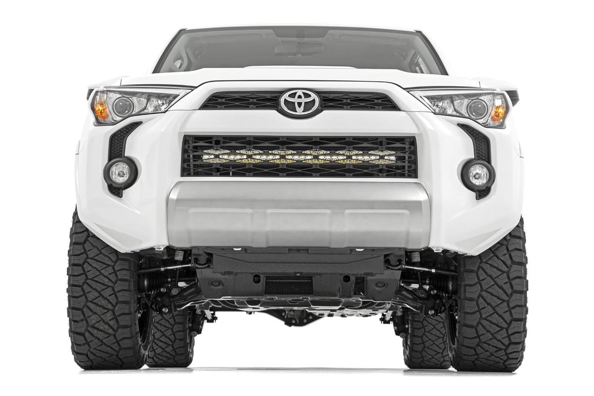 LED Light Kit | Bumper Mount | 30" Black Dual Row | White DRL | Toyota 4Runner (14-20) - Image 3