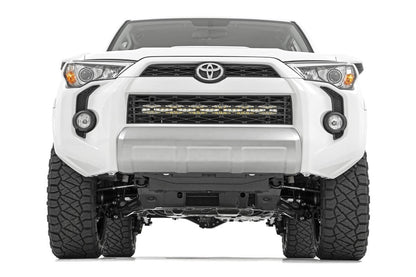 LED Light Kit | Bumper Mount | 30" Black Dual Row | White DRL | Toyota 4Runner (14-20) - Image 3