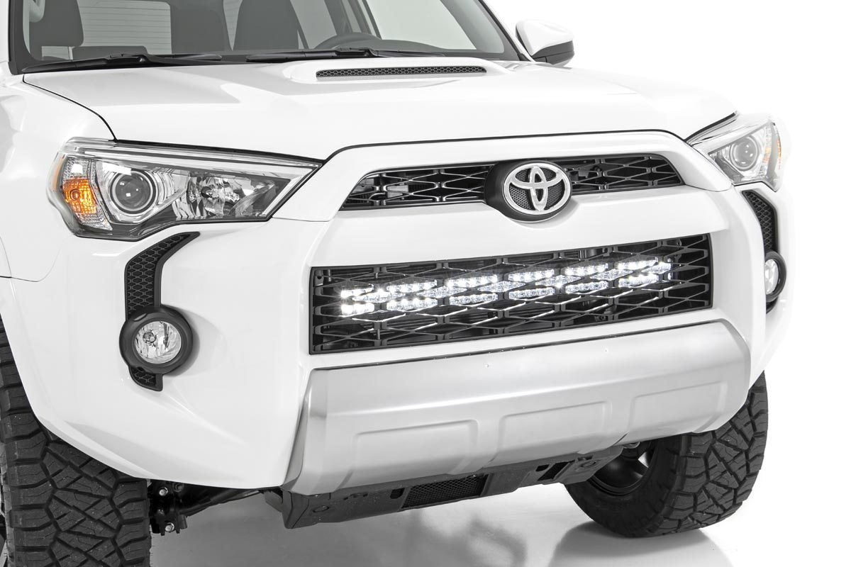 LED Light Kit | Bumper Mount | 30" Black Dual Row | White DRL | Toyota 4Runner (14-20) - Image 2