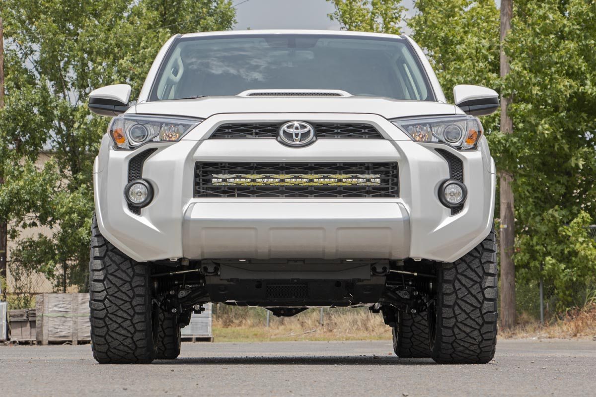 LED Light Kit | Bumper Mount | 30" Black Dual Row | White DRL | Toyota 4Runner (14-20) - Image 5