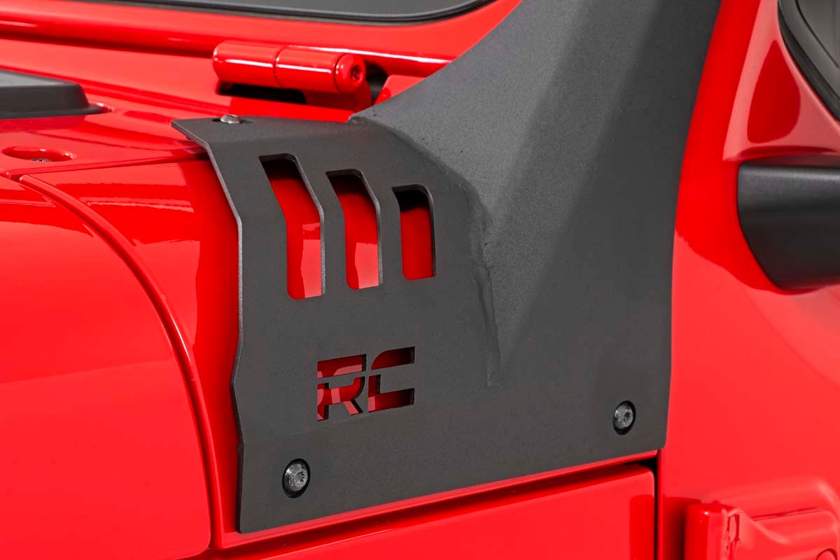 LED Light Kit | Windshield | 50" BLK Dual Row | Amber DRL | Jeep Gladiator JT/Wrangler JL (18-26) - Image 3
