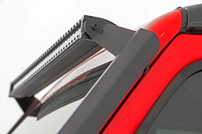 LED Light Kit | Windshield Mount | 50" BLK Single Row | Jeep Gladiator JT/Wrangler JL (18-26) - Image 5