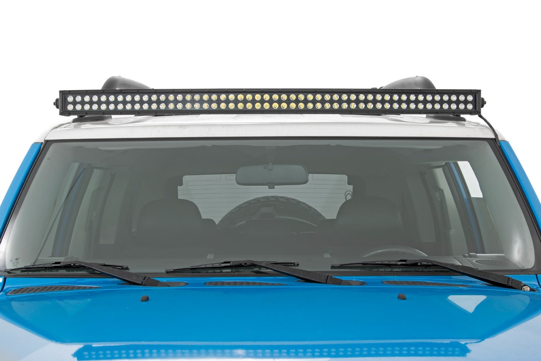 50 Inch Black Series LED Light Bar | Curved | Dual Row | Cool White DRL - Image 6