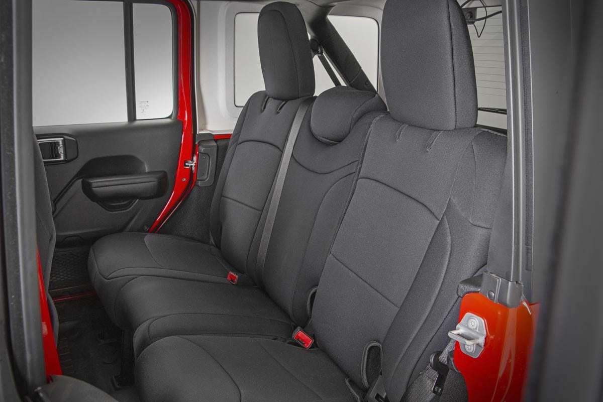 Seat Covers | Front and Rear | Jeep Wrangler Unlimited 4WD (2018-2026) - Image 4