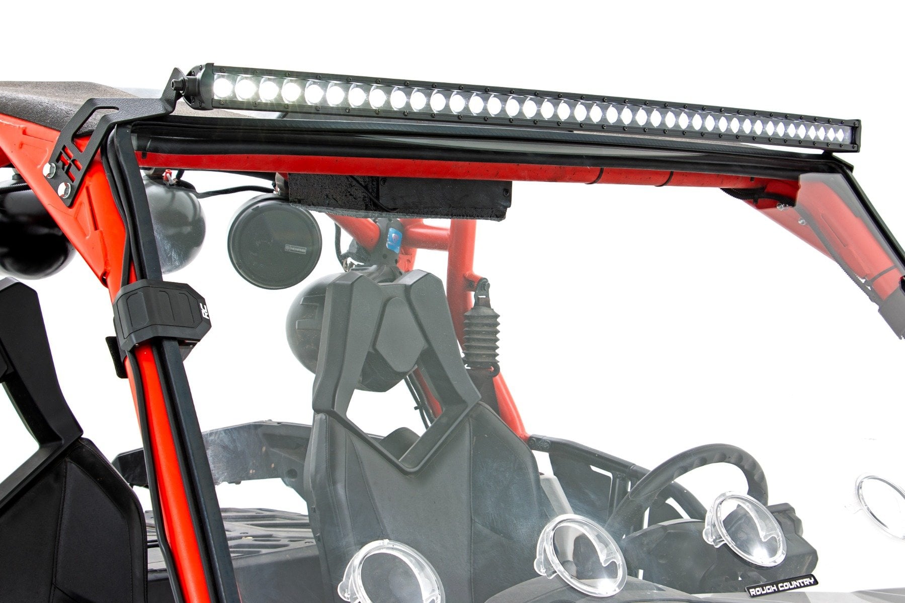 40 Inch Black Series LED Light Bar | Curved | Single Row - Image 4