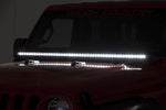 LED Light Kit | Cowl Mount | 50" Black Single Row | Jeep Gladiator JT/Wrangler JL (18-26) - Image 4