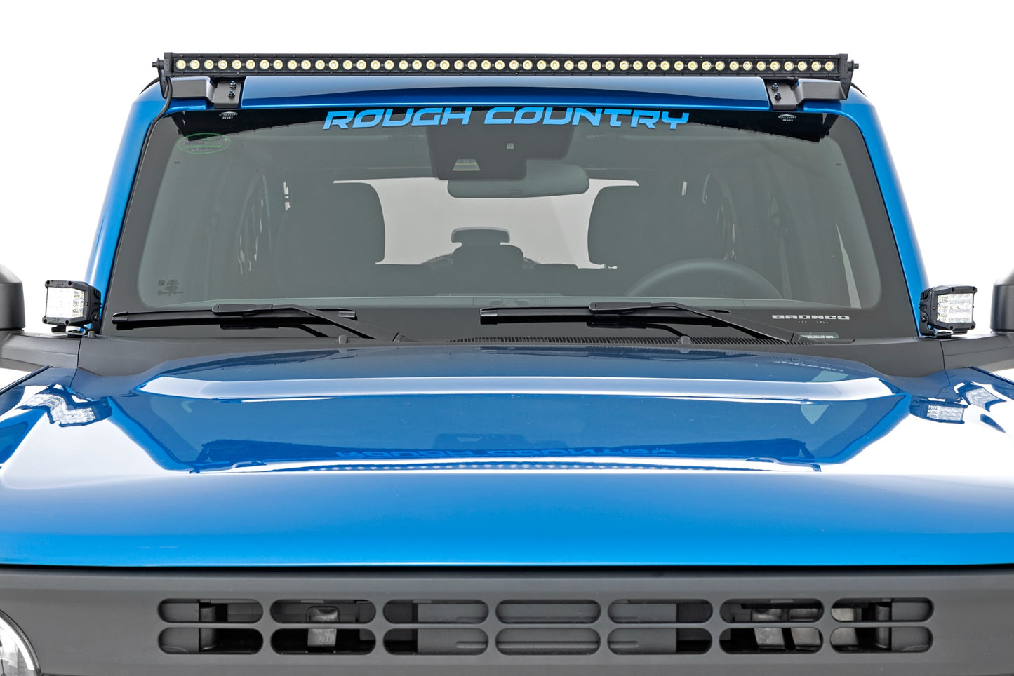 LED Light Kit | Ditch Mount | 2" Black Pair | Spot Pattern | Ford Bronco (21-26) - Image 3