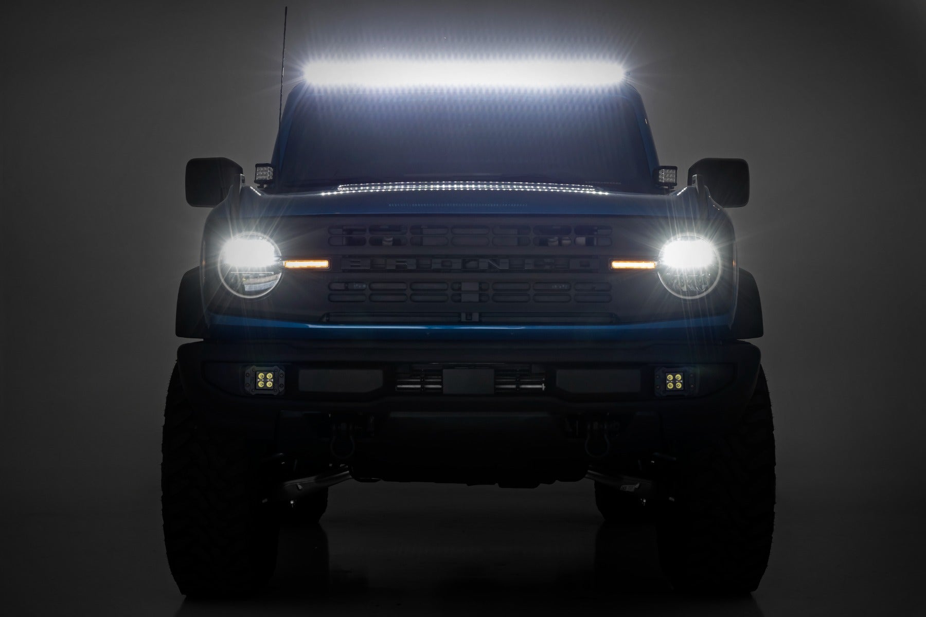 LED Light Kit | Upper Windshield | 50" Spectrum Single Row | Ford Bronco (21-26) - Image 6