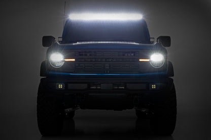 50 Inch Black Series LED Light Bar | Single Row | Cool White DRL - Image 5